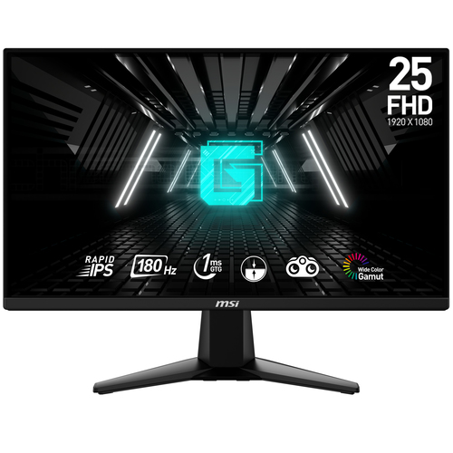 MSI G255F 24.5-inch Full HD LCD gaming monitor with 1920 x 1080 resolution and 1 ms response time