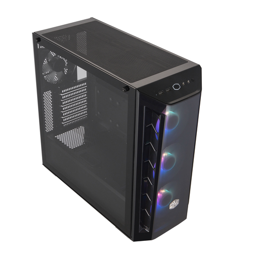 Cooler MasterBox MB520 ARGB, Plastic, Steel, Tempered glass, Midi Tower PC Case