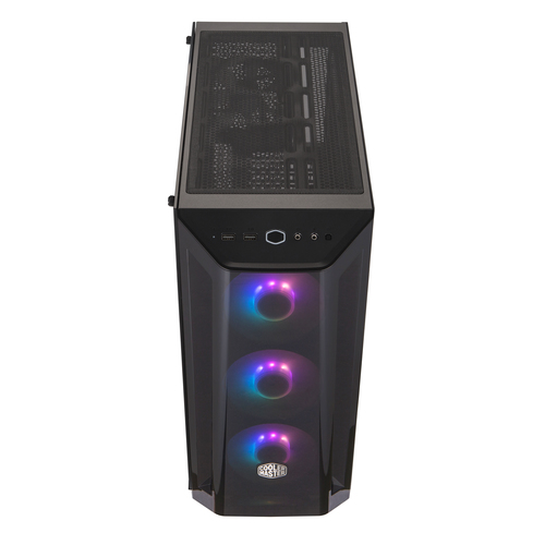 Cooler MasterBox MB520 ARGB, Plastic, Steel, Tempered glass, Midi Tower PC Case