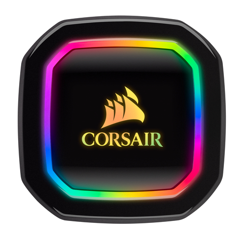 Corsair iCUE H100i RGB PRO XT, All-in-one liquid cooler, 12 cm, Black
