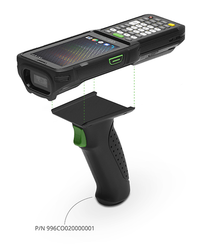 CUSTOM KR500-G 4" Android rugged handheld computer front view