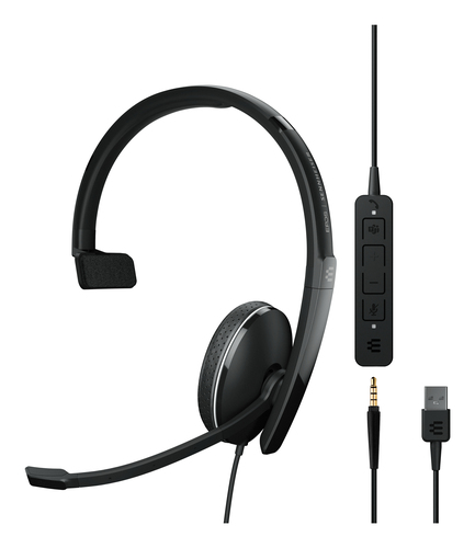 EPOS ADAPT 135T USB II, Wired, 20 - 20000 Hz, Headset/Headphones, Black