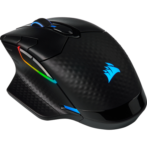 Corsair DARK CORE RGB SE, Optical, RF Wireless + Bluetooth 18000 DPI Mouse