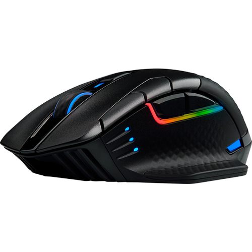 Corsair DARK CORE RGB SE, Optical, RF Wireless + Bluetooth 18000 DPI Mouse