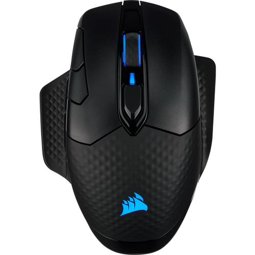 Corsair DARK CORE RGB SE, Optical, RF Wireless + Bluetooth 18000 DPI Mouse