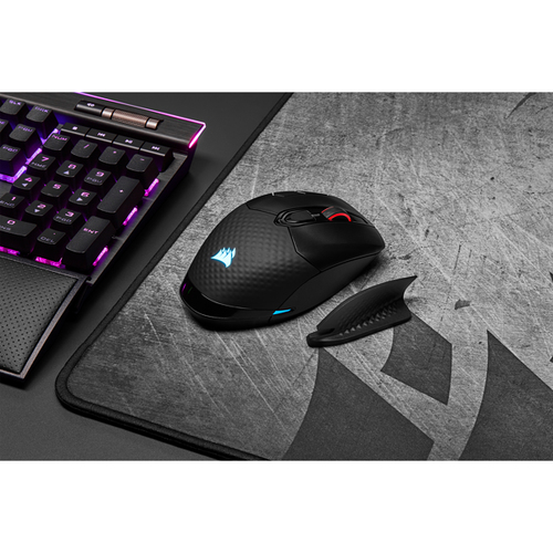 Corsair DARK CORE RGB SE, Optical, RF Wireless + Bluetooth 18000 DPI Mouse