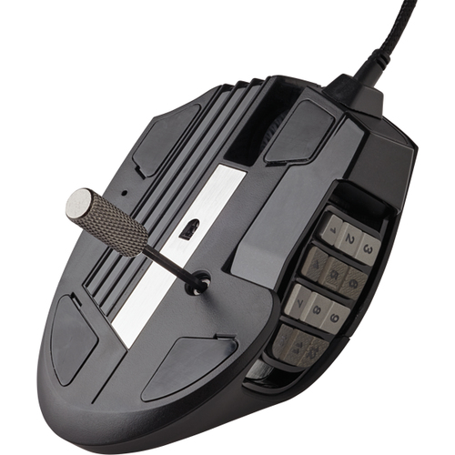 Corsair Scimitar RGB Elite, Right-hand, Optical, USB Type-A, Mouse