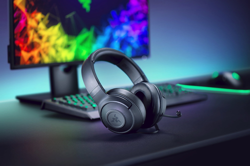 Razer Kraken X Lite, Wired,12 - 28000 Hz, Gaming, Headset/Headphone, Black