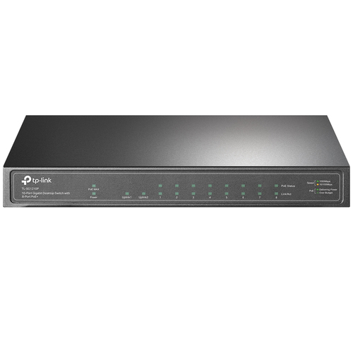 TP-Link (TL-SG1210P), Gigabit PoE, Unmanaged Switch