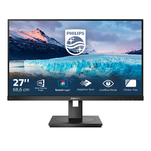 Philips S Line 272S1AE/00, (27"), 1920 x 1080 pixels, Full HD, LCD Monitor