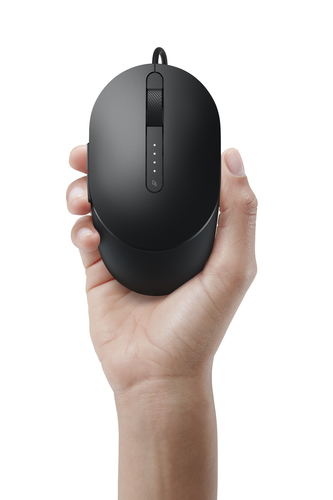 DELL Pro Wired Mouse, Ambidextrous, Laser, USB Type-A, 3200 DPI