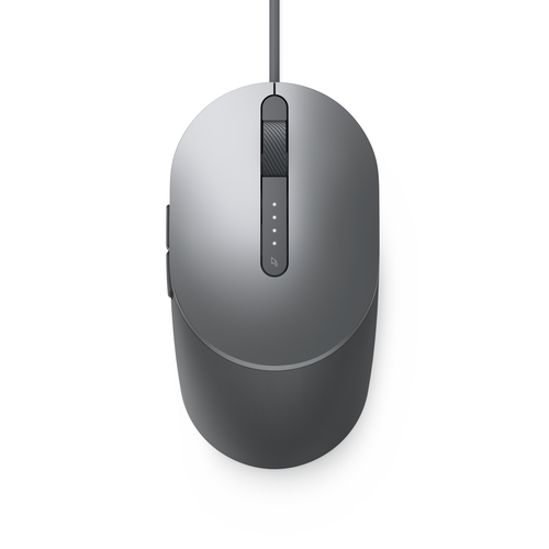 DELL Pro Wired Mouse (MS3220-GY) Ambidextrous, Laser, USB Type-A, 3200 DPI