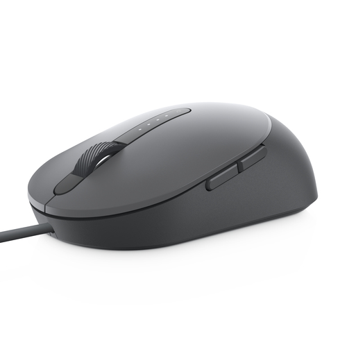 DELL Pro Wired Mouse (MS3220-GY) Ambidextrous, Laser, USB Type-A, 3200 DPI