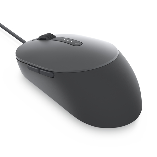 DELL Pro Wired Mouse (MS3220-GY) Ambidextrous, Laser, USB Type-A, 3200 DPI