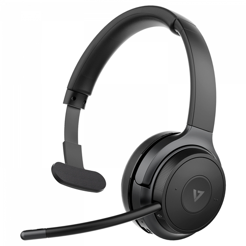 V7 HB605M, Wireless, 20 - 20000 Hz, Headset/Headphones, Black