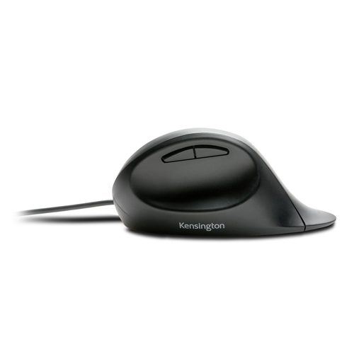 Kensington Pro Fit® Ergo Wired Mouse, Right-hand, Optical, USB Type-A, 3200 DPI