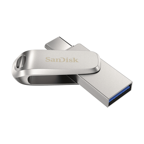 SanDisk 1TB dual USB flash drive with Type-C and Type-A connectors