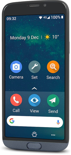 Doro 8050, 5.45", 2GB/16GB, 13MP Camera, Mobile Phone, Android 9, Blue