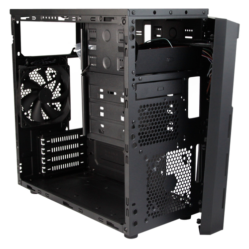 Antec VSK3000 Elite, Black, micro ATX, Mini-ITX, SGCC, Mini Tower PC Case