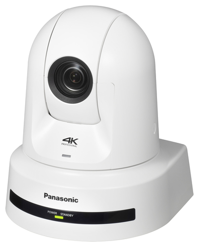 Panasonic AW-UE80 IP security camera with 4K UHD and quiet PTZ motion