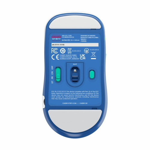 CHERRY XTRFY M68 (CX-M68W-WHITE), RF Wireless, 26000 DPI, Mouse,