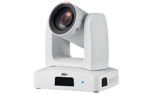 Full HD 60fps PTZ camera with 12x optical zoom for clear meetings