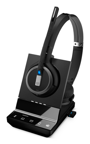EPOS IMPACT SDW 5066T, Wireless, 150 - 11500 Hz, Headset/Headphones, Black