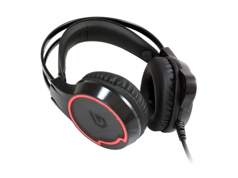 Conceptronic ATHAN U1, Wired, 20 - 20000 Hz, Gaming, Headset/Headphones, Black