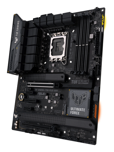 ASUS TUF Gaming Z790-PLUS WIFI DDR5 memory slots detail