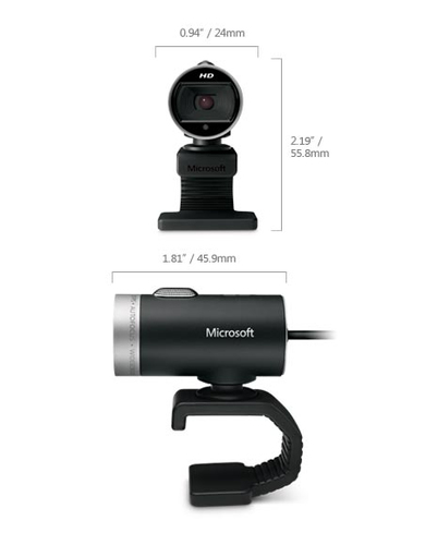 Microsoft LifeCam Cinema for Business, 1280 x 720 pixels, 30 fps ,720p, 73°