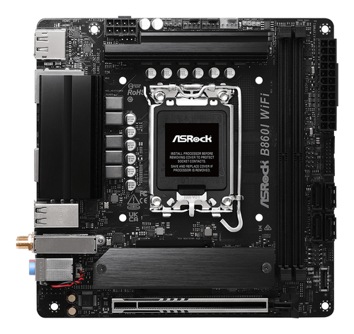 ASRock B860I WiFi Mini ITX LGA1851 Motherboard