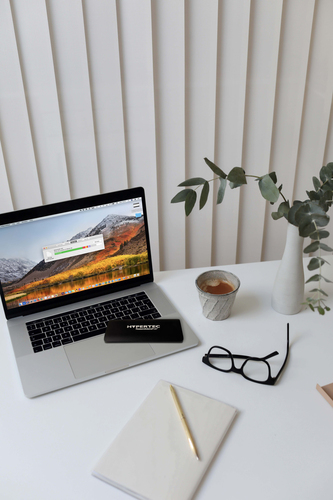 Hypertec Firestorm Lite 2TB USB-C/A 3.2 Gen2 External SSD – 950MB/s, Black