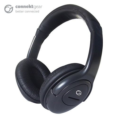 connektgear HP517 Stereo In-Line Mic & Volume Control, Wired Headset/Headphone