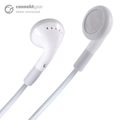 connektgear HP521 Stereo, Wired, 20 - 20000 Hz, Headset/Earphones, White