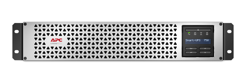 APC Smart UPS 750VA lithium ion rack tower 2U UPS front LCD display