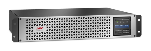APC Smart UPS 750VA pure sine wave rack tower UPS side view short depth