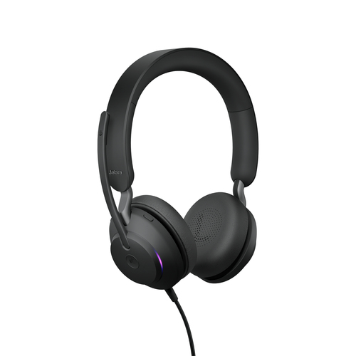 Jabra (24189-999-899) Evolve2  40 SE USB-C Stereo, Wired, 20 - 20000 Hz, Headset/Headphones, Black