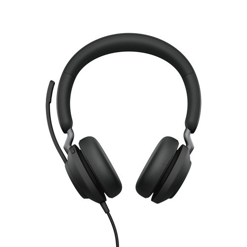 Jabra Evolve2 40 SE USB-C UC Stereo, Wired, 20 - 20000 Hz, Calls/Music, Headset/Headphone, Black