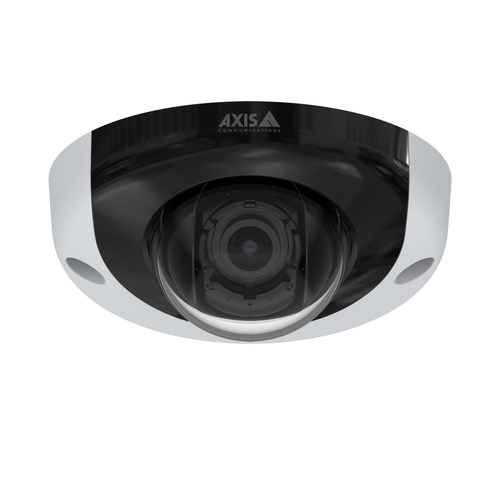 Axis 01932-021 wired network dome surveillance camera angled view