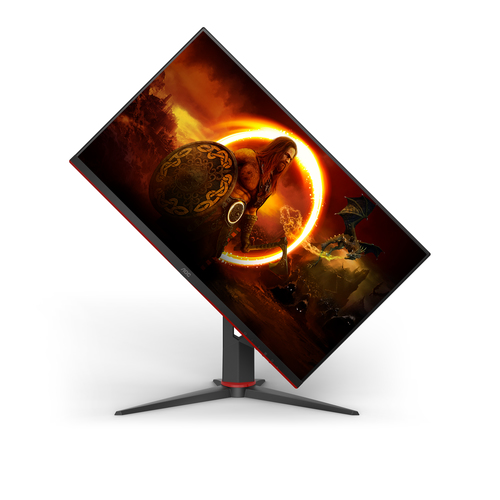 AOC 24G2SU/BK 23.8" 1920 x 1080 pixels Full HD Monitor Black, Red