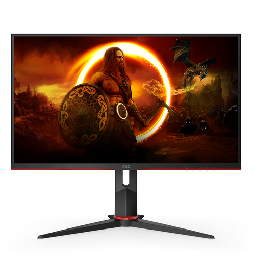 AOC G2 Q27G2U/BK 27" 2560 x 1440 pixels Quad HD LED Monitor Black, Red