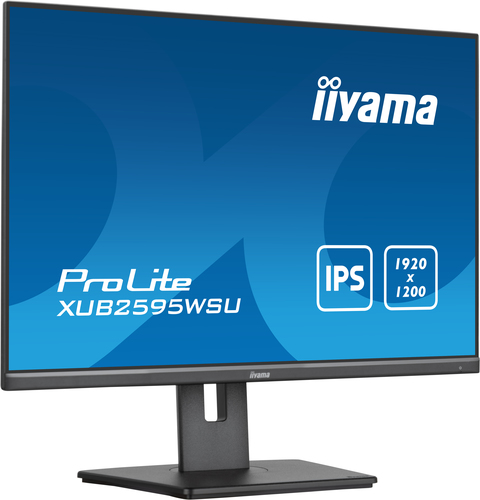 iiyama ProLite IPS, 63.5 cm (25"), 1920 x 1200 pixels, LED, Monitor
