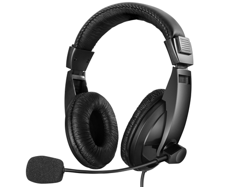 Sandberg Saver USB, Wired, 20 - 20000 Hz, Headset/Headphones, Black