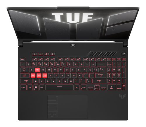 ASUS TUF Gaming A16 gaming laptop with RTX 4050 graphics branding