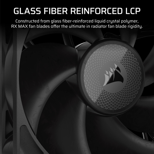 Corsair iCUE LINK RX120 MAX 12 cm Fan 400 RPM - 2000 RPM CO-9051041-WW Black