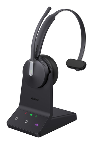 Yealink WH64 Mono UC, Wireless, 20 - 20000 Hz, Headset/Headphone, Black