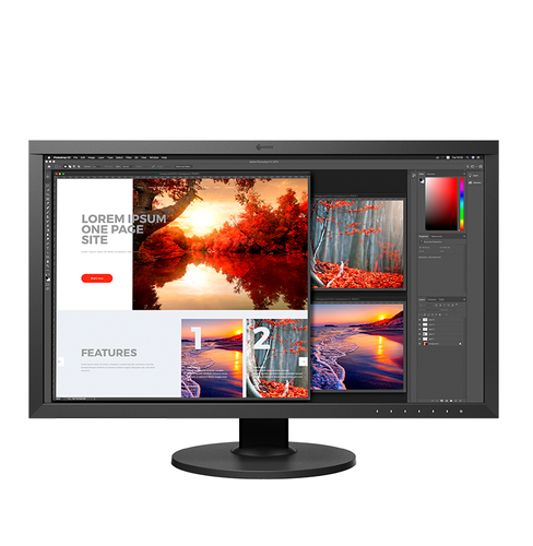 EIZO ColorEdge CS2740 BK 27 inch 4K LED monitor front view