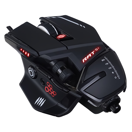 Mad Catz R.A.T. 6+ right hand mouse optical sensor image