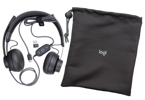 Logitech Zone Wired UC,  20 - 16000 Hz, Headset/Headphones, Graphite