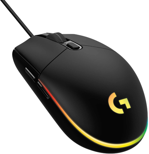Logitech G G203 Gaming Mouse, USB Type-A, 8000 DPI